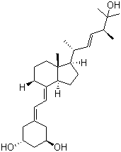 结构式 CAS# 131918-61-1, 帕立骨化醇