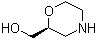 结构式 CAS# 132073-83-7, (S)-吗啉-2-甲醇