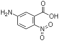 5-Amino-2-nitrobenzoic acid molecular structure (CAS 13280-60-9)