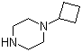 结构式 CAS# 132800-13-6, 1-环丁基哌嗪