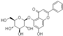三叶海棠素分子结构 (CAS 1329-10-8)