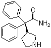 (S)-alpha,alpha-Diphenyl-3-pyrrolidineacetamide molecular structure (CAS 133099-11-3)