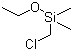 (Chloromethyl)ethoxydimethylsilane molecular structure (CAS 13508-53-7)