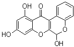 结构式 CAS# 135626-13-0, Coccineone B