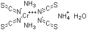 Reinecke salt molecular structure (CAS 13573-16-5)