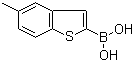 5-Methylbenzo[b]thiophene-2-boronic acid molecular structure (CAS 136099-65-5)