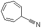 2,4,6-Cycloheptatriene-1-carbonitrile molecular structure (CAS 13612-59-4)