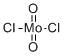 Molybdenum dichloride dioxide molecular structure (CAS 13637-68-8)