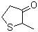 2-Methyltetrahydrothiophen-3-one molecular structure (CAS 13679-85-1)