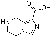 5,6,7,8-Tetrahydroimidazo[1,5-a]pyrazine-1-carboxylic acid molecular structure (CAS 1368103-13-2)