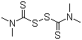 二硫化四甲基秋兰姆分子结构 (CAS 137-26-8)