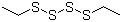Diethyl tetrasulphide molecular structure (CAS 13730-34-2)