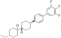 4'-[(trans,trans)-4'-Ethyl[1,1'-bicyclohexyl]-4-yl]-3,4,5-trifluoro-1,1'-biphenyl molecular structure (CAS 137529-40-9)
