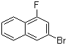 3-Bromo-1-fluoronaphthalene molecular structure (CAS 13772-59-3)
