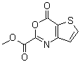 4-Oxo-4H-thieno[3,2-d][1,3]oxazine-2-carboxylic acid methyl ester molecular structure (CAS 1379334-58-3)