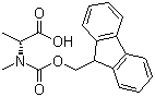 N-Fmoc-N-methyl-D-alanine molecular structure (CAS 138774-92-2)