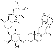白薇甙 A分子结构 (CAS 138875-31-7)