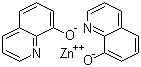 结构式 CAS# 13978-85-3, 8-羟基喹啉锌盐