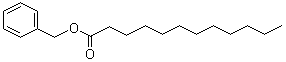 Benzyl laurate molecular structure (CAS 140-25-0)