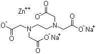 structure of CAS# 14025-21-9, Zinc disodium EDTA;Disodium zinc ethylenediaminetetraacetate; Zinc disodium ethylenediaminetetraacetate