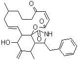 结构式 CAS# 14110-64-6, 细胞松弛素 A