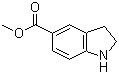 Methyl indoline-5-carboxylate molecular structure (CAS 141452-01-9)