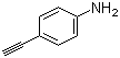 结构式 CAS# 14235-81-5, 4-乙炔基苯胺