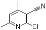 2-Chloro-3-cyano-4,6-dimethylpyridine molecular structure (CAS 14237-71-9)