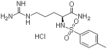 结构式 CAS# 14279-64-2, N-对甲苯磺酰基-L-精氨酰胺盐酸盐