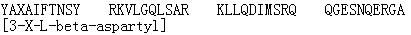 3-L-beta-Aspartic acid-somatoliberin (human pancreatic islet) molecular structure (CAS 142985-02-2)