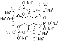 Sodium phytate  molecular structure (CAS 14306-25-3)