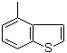 结构式 CAS# 14315-11-8, 4-甲基苯并[b]噻吩