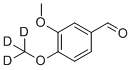 3,4-Dimethoxybenzaldehyde-d3 molecular structure (CAS 143318-06-3)
