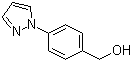 structure of CAS# 143426-49-7, (4-Pyrazol-1-ylphenyl)methanol;[4-(1H-Pyrazol-1-yl)phenyl]methanol
