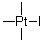 Trimethylplatinum iodide molecular structure (CAS 14364-93-3)