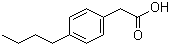 结构式 CAS# 14377-19-6, 4-丁基苯乙酸