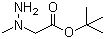N-Amino-N-methylglycine tert-butyl ester molecular structure (CAS 144036-71-5)