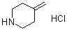 结构式 CAS# 144230-50-2, 4-亚甲基哌啶盐酸盐