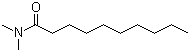 structure of CAS# 14433-76-2, N,N-Dimethyldecanamide;N,N-Dimethylcapramide