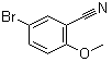 structure of CAS# 144649-99-0, 5-Bromo-2-(methyloxy)benzonitrile;5-Bromo-2-methoxybenzonitrile