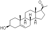 孕烯醇酮分子结构 (CAS 145-13-1)
