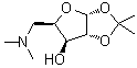 5-Deoxy-5-(dimethylamino)-1,2-O-(1-methylethylidene)-alpha-D-xylofuranose molecular structure (CAS 145147-43-9)