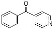 4-Benzoylpyridine molecular structure (CAS 14548-46-0)
