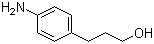 structure of CAS# 14572-92-0, 4-Aminobenzenepropanol