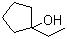 structure of CAS# 1462-96-0, 1-Ethylcyclopentanol