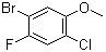 5-Bromo-2-chloro-4-fluoroanisole molecular structure (CAS 146447-18-9)