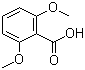 2,6-二甲氧基苯甲酸分子结构 (CAS 1466-76-8)
