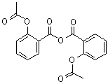 structure of CAS# 1466-82-6, Aspirin anhydride;2-Acetoxybenzoic anhydride; Acetylsalicylic acid anhydride; Acetylsalicylic anhydride; Contraflu; NSC 63848; NSC 80056; Pircan; Vigal