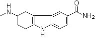2,3,4,9-Tetrahydro-3-(methylamino)-1H-carbazole-6-carboxamide molecular structure (CAS 147009-08-3)