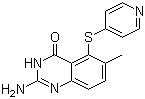 Nolatrexed molecular structure (CAS 147149-76-6)